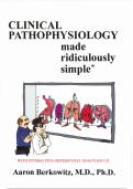Clinical Pathophysiology Made Ridiculously Simple &ndash; Berkowitz&comma; 1st Edition &vert; Illustrated Medical Guide