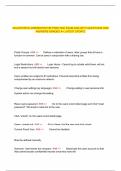 SALESFORCE ADMINISTRATOR PRACTICE EXAM 2025 WITH QUESTIONS AND ANSWERS GRADED A&plus; LATEST UPDATE