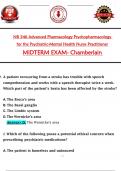 &lpar;2025 &sol; 2026&rpar; Study Bundle for NR 546 &sol; NR 546 Midterm Exam & Final Exam &plus; NR 546 Study Guide &lpar;Week 1 - 8&rpar;&colon; Very Comprehensive to Pass the Exam&comma; 100&percnt; Verified
