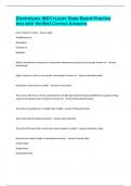 Electrolysis IBEC&plus;Laser State Board Practice test with Verified Correct Answers