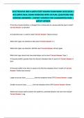 ELECTROLYSIS IBEC&plus;LASER STATE BOARD EXAM BANK 2025&sol;2026 &vert; ACCURATE REAL EXAM VERSIONS WITH ACTUAL QUESTIONS AND VERIFIED ANSWERS &vert; EXPERT VERIFIED FOR GUARANTEED PASS &vert; LATEST UPDATE
