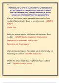 MICROBIOLOGY LAB FINAL EXAM VERSION 3 LATEST 2025&sol;2026  ACTUAL EXAM WITH COMPLETE QUESTIONS AND CORRECT  DETAILED ANSWERS &lpar;100&percnt; VERIFIED ANSWERS&rpar; &vert;ALREADY  GRADED A&plus;&vert; &vert;&vert;PROFESSOR VERIFIED&vert;&vert; &vert;&vert;BRANDNEW&excl;&excl;&excl;&vert;&vert;