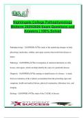 Nightingale College Pathophysiology Midterm 2025&sol;2026 &ndash; 100&percnt; Solved Exam Questions & Answers &vert; Genetics&comma; Cellular Adaptation&comma; Immune Response&comma; Neurological & Endocrine Disorders