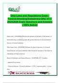 Ohio Funeral Directing & Embalming Laws Exam 2025&sol;2026 &ndash; 350&plus; Verified Questions & Answers &vert; ORC 4717&comma; Cremation Rules&comma; Preneed Contracts&comma; Licensure & Board Regulations