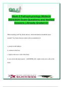 Week 8 Pathophysiology Midterm 2025&sol;2026 &ndash; 100&plus; Verified Questions & Answers &vert; Genetics&comma; Cellular Injury&comma; Immunity&comma; Inflammation & Autoimmune Disorders