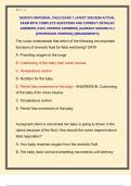 NUR2513 MATERNAL CHILD EXAM 1 LATEST 2025&sol;2026 ACTUAL  EXAM WITH COMPLETE QUESTIONS AND CORRECT DETAILED  ANSWERS &lpar;100&percnt; VERIFIED ANSWERS&rpar; &vert;ALREADY GRADED A&plus;&vert;  &vert;&vert;PROFESSOR VERIFIED&vert;&vert; &vert;&vert;BRANDNEW&excl;&excl;&excl;&vert;&vert;
