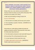 NUR2513 MATERNAL CHILD EXAM 2 LATEST 2025&sol;2026 ACTUAL  EXAM WITH COMPLETE QUESTIONS AND CORRECT DETAILED  ANSWERS &lpar;100&percnt; VERIFIED ANSWERS&rpar; &vert;ALREADY GRADED A&plus;&vert;  &vert;&vert;PROFESSOR VERIFIED&vert;&vert; &vert;&vert;BRANDNEW&excl;&excl;&excl;&vert;&vert;