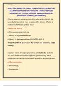 NUR2513 MATERNAL CHILD FINAL EXAM LATEST 2025&sol;2026 ACTUAL  EXAM WITH COMPLETE QUESTIONS AND CORRECT DETAILED  ANSWERS &lpar;100&percnt; VERIFIED ANSWERS&rpar; &vert;ALREADY GRADED A&plus;&vert;  &vert;&vert;PROFESSOR VERIFIED&vert;&vert; &vert;&vert;BRANDNEW&excl;&excl;&excl;&vert;&vert;