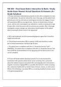 NR 509 - Final Exam Bate's Interactive Q-Bank &sol; Study Guide Exam Newest Actual Questions & Answers &lpar;A&plus; Guide Solution&rpar;