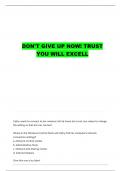 ITC 235 MIDTERM EXAM QUESTIONS WITH COMPLETE ANSWERS