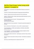 DaVita Final Exam Latest 2025-2026 Update&excl;&excl;&excl; Graded A&plus;&period;pdf