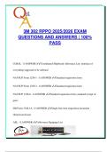 3M 302 RPPO &ndash; 75 Exam Questions & Answers &lpar;2025&sol;2026&rpar; &ndash; COSAL&comma; NAVSUP Forms&comma; NSN&comma; APL&comma; AEL&comma; HAZMAT & Supply Procedures Complete Guide