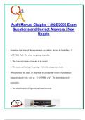 Audit Manual &ndash; Chapter 1 &lpar;2025&sol;2026&rpar; &ndash; 30 Exam Questions & Answers on Engagement Planning&comma; Risk Assessment&comma; Materiality & Entrance Conference Procedures