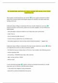 PSYC 388 MIDTERM&vert; QUESTIONS WITH VERIFIED ANSWERS 100&percnt; SOLVED&vert; LATEST UPDATE  GUARANTEED PASS