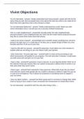 Vivint Objections Questions and Answers