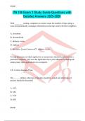 ITN 100 Exam 2 Study Guide Questions with Detailed Answers 2025-2026