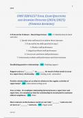 UWF EDF 6557 &ndash; Final Exam Questions and Verified Answers &lpar;2024&sol;2025 Update&rpar;