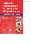 Pediatric Pulmonology&comma; Asthma&comma; and Sleep Medicine &ndash; Stokes&comma; 1st Edition &lpar;2018&rpar; &vert; Clinical Guide