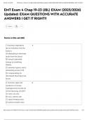 EMT Exam 4 Chap 19-23 &lpar;JBL&rpar; EXAM &lpar;2025&sol;2026&rpar; Updated&colon; EXAM QUESTIONS WITH ACCURATE ANSWERS &vert; GET IT RIGHT&excl;&excl;