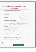 CBT EXAM 2025 QUESTIONS AND ANSWERS