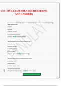 CCI - RVS EXAM PREP 2025 QUESTIONS AND ANSWERS