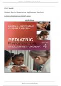 Test Bank- Pediatric Physical Examination&colon; An Illustrated Handbook 4th Edition &lpar;Karen G&period; Duderstadt&comma; 2025&rpar; Latest Edition&vert;&vert; All Chapters