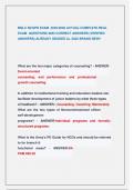 MSLC NCOPD EXAM  2025&sol;2026 ACTUAL COMPLETE REAL  EXAM  QUESTIONS AND CORRECT ANSWERS &lpar;VERIFIED  ANSWERS&rpar; ALREADY GRADED A&plus; 2025 BRAND NEW&excl;&excl;  