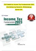 TEST BANK For income tax fundamentals 2023 all chapters covered&lpar;answers in the end &rpar;