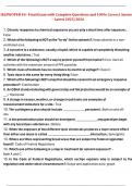 HAZWOPER 40 &ndash; Final Exam with Complete Questions and 100&percnt; Correct Answers &ndash; Latest 2025&sol;2026