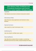 Ohio Notary Public Guidelines and Procedures &ndash; Questions with Correct Answers &ndash; Latest Update &ndash; Already Graded