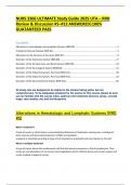 NURS 3366 ULTIMATE Study Guide 2025 UTA &ndash; RRD  Review & Discussion &num;5&ndash;&num;12 ANSWERED&vert;100&percnt;  GUATANTEED PASS 