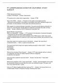 PT JURISPRUDENCE EXAM FOR CALIFORNIA- STUDY GUIDE &num;1