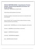 NR 503-MIDTERM EXAM &sol; Comprehensive Practice Q-Bank &sol; Newest Actual Questions & Answers &lpar;A&plus; Guide Solution&rpar;