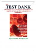  PRINCIPLES OF ANATOMY AND PHYSIOLOGY 12th EDITION BY GERALD TORTORA & BRYAN DERRICKSON