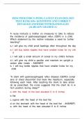 HESI PEDIATRICS &lpar;PEDS&rpar; LATEST EXAM 2022-2023 TEST BANK 650&plus; QUESTIONS AND CORRECT DETAILED ANSWERS WITH RATIONALES &vert;ALREADY GRADED A&plus;