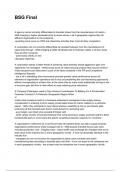 BSG Final NEWEST 2025&sol;2026 ACTUAL EXAM COMPLETE QUESTIONS AND CORRECT DETAILED ANSWERS &lpar;VERIFIED ANSWERS&rpar; &vert;ALREADY GRADED A&plus;&vert;&vert;BRAND NEW&excl;&excl;