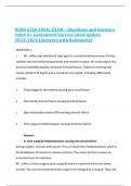 NURS 6550 Final Exam &ndash; Questions and Answers with Rationales &ndash; A&plus; Rated Guaranteed Success &ndash; Latest Update 2025&sol;2026