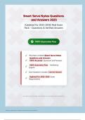 Smart Serve Notes Questions and Answers 2026&sol;2027