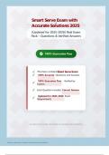 Smart Serve Exam with Accurate Solutions 2026&sol;2027 &vert; &lpar;Updated for 2026&sol;2027&rpar; Real Exam Pack &ndash; Questions & Verified Answers
