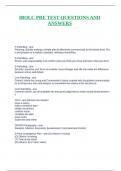 IBOLC COMP EXAM STUDY GUIDE QUESTIONS AND CORRECT ANSWERS