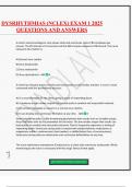 DYSRHYTHMIAS &lpar;NCLEX&rpar; EXAM 1 2025 QUESTIONS AND ANSWERS