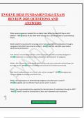 EVOLVE HESI FUNDAMENTALS EXAM REVIEW 2025 QUESTIONS AND ANSWERS
