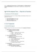 WEB DEVELOPMENT COURSE