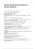 NU 302&colon; Emergency Preparedness & Disaster Response NEWEST 2025&sol;2026 ACTUAL EXAM COMPLETE QUESTIONS AND CORRECT DETAILED ANSWERS &lpar;VERIFIED ANSWERS&rpar; &vert;ALREADY GRADED A&plus;&vert;&vert;BRAND NEW&excl;&excl;