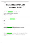 HESI EXIT PATHOPHYSIOLOGY EXAM 2025&sol;2026&semi; COMPREHENSIVE Q&A FOR GUARANTEED SUCCESS