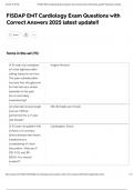 FISDAP EMT Cardiology Exam Questions with Correct Answers 2025 latest update&excl;&excl;