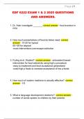 EDF 6222 Exam 1 & 2 &ndash; 2025 Questions and Answers