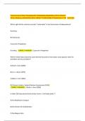  FGCU Civic Literacy Exam 2025&sol;2026 &ndash; Latest Questions and Verified Correct Answers &lpar;Graded A&plus;&rpar;