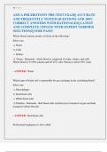 AMCA PHLEBOTOMY exams package &vert; STUDY GUIDE &vert; TESTBANK &vert; PRACTICE QUESTIONS & ANSWERS &vert; CERTIFICATION EXAM PREPARATION &vert; LATEST UPDATE 2026&sol;2027 &vert; COMPREHENSIVE ADVANCED REVIEW