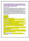 NGN HESI 2025&sol;2026 With Complete Questions And  Correct Detailed Answers &lpar;Verified Answers&rpar; &vert;Already  Graded A&plus;&vert;&vert;Brand New Version&excl;&excl; 